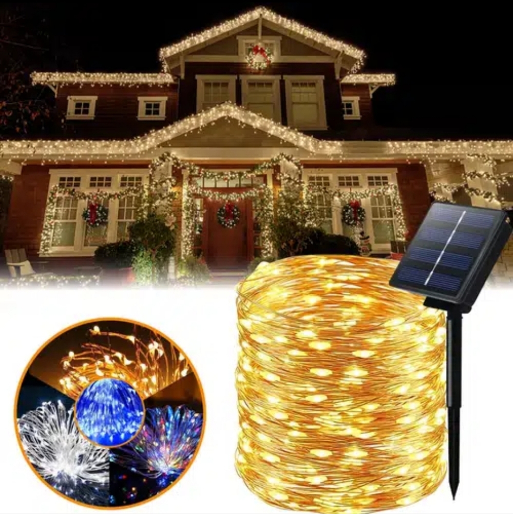 LED Solar Fairy Lights For Holidays